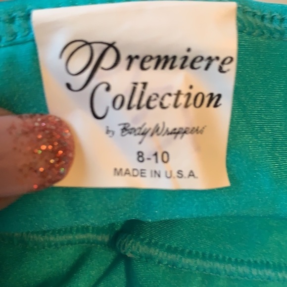 Body Wrappers P735 Dance Skate dress camisole gathered mesh skirt overlay - Picture 4 of 9